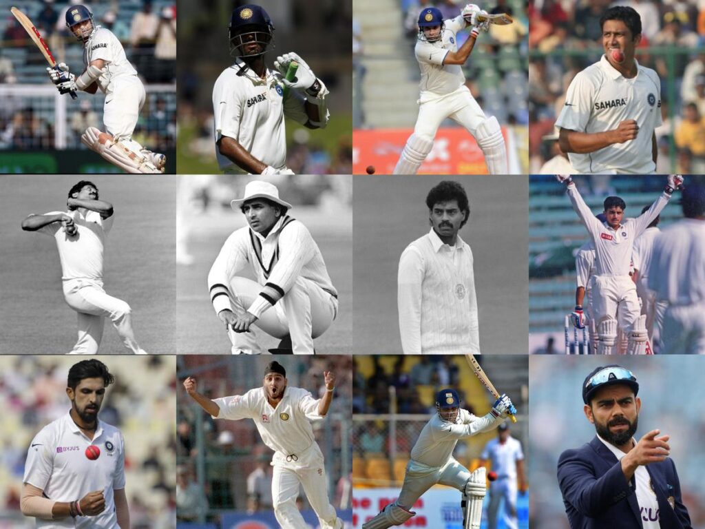 100th Tests For India